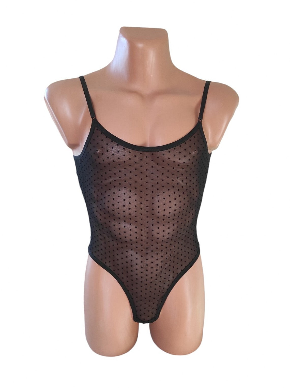 See though mesh bodysuit Seductive sheer Sissy lingerie Full acses
