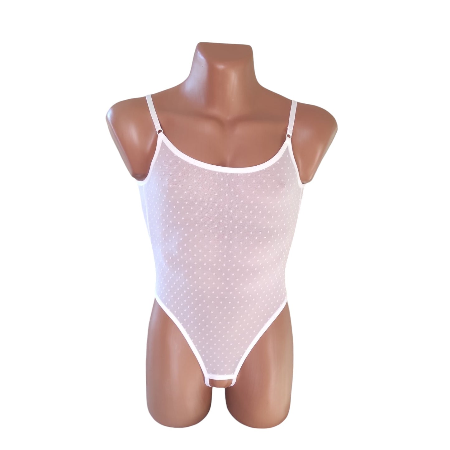 See though mesh bodysuit Seductive sheer Sissy lingerie Full acses