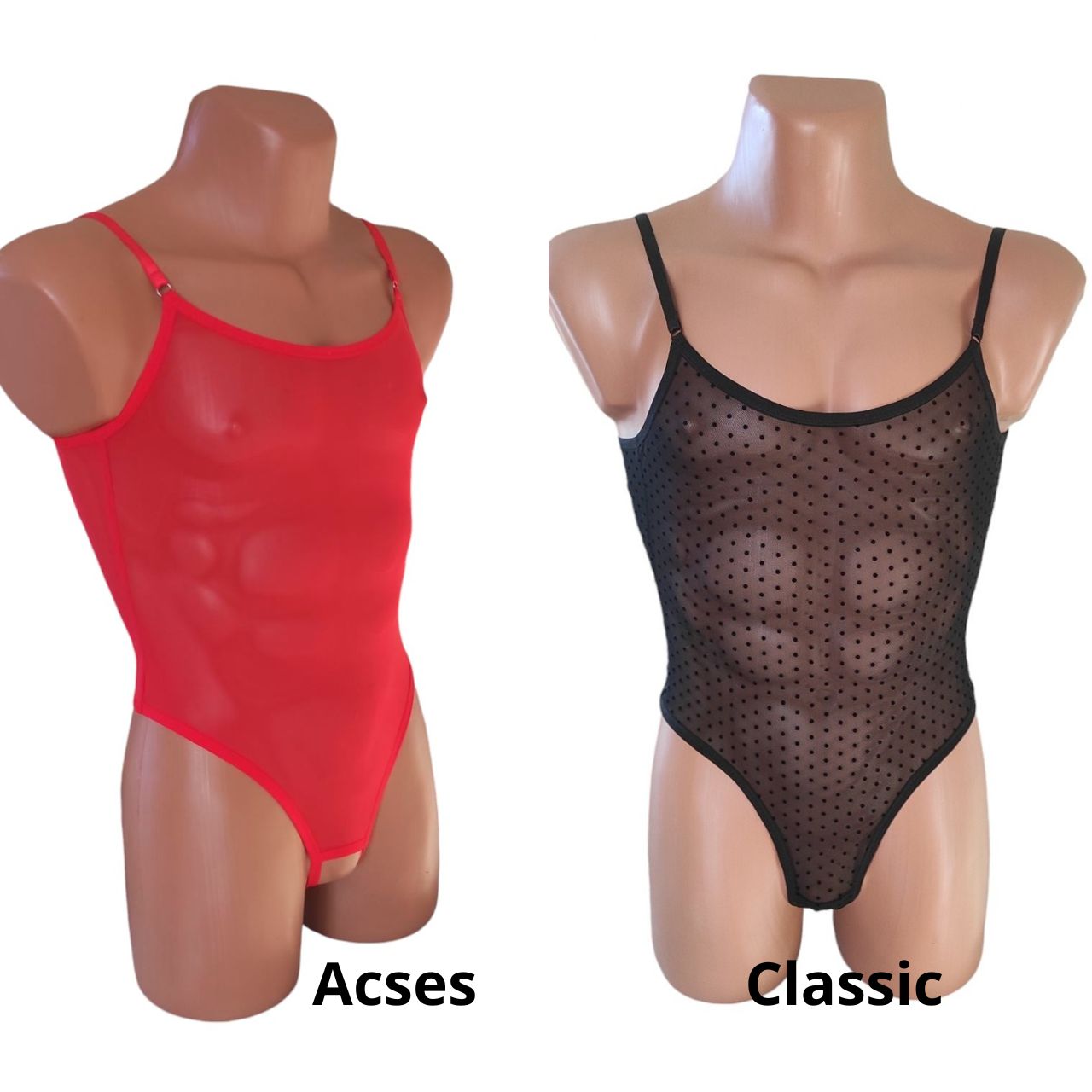 See though mesh bodysuit Seductive sheer Sissy lingerie Full acses